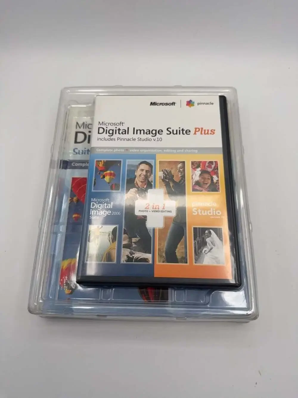 Microsoft Digital Image Suite Plus with Pinnacle Studio v.10 Software